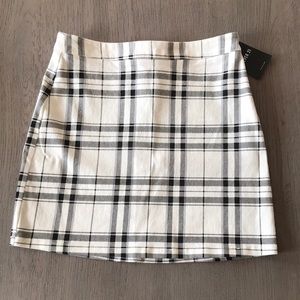 Forever 21 plaid mini skirt
